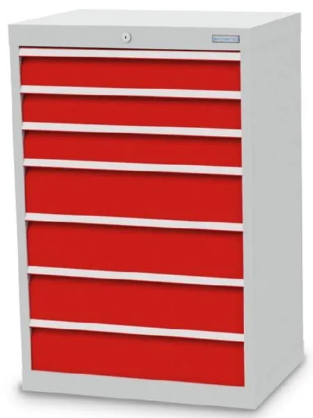 Bedrunka+Hirth Schubladenschrank 7 fach mit den Maßen 680 x 500 x 1019 mm