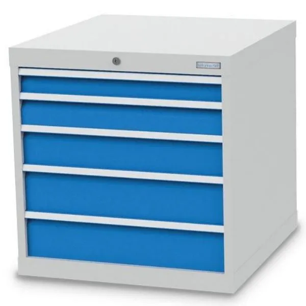 Bedrunka+Hirth Schubladenschrank 5 Schubladen Stahlblech 705 x 736 x 719 mm