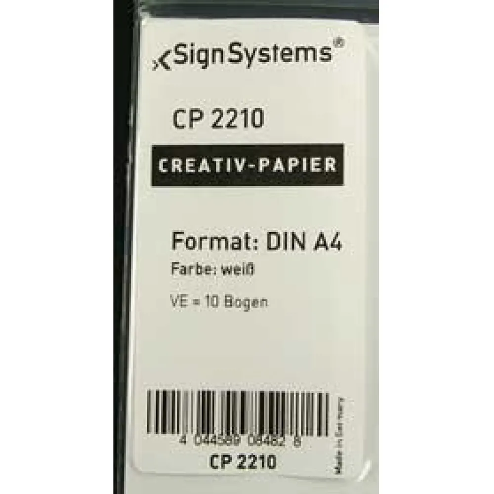 Beschriftungspapier Creativ, DIN A4