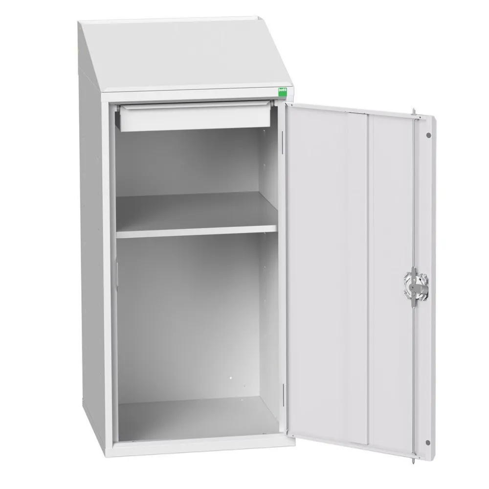 bott verso Economy Pult, mit 1 Fachboden, 1 Schublade, BxTxH: 525 x 550 x 1130 mm