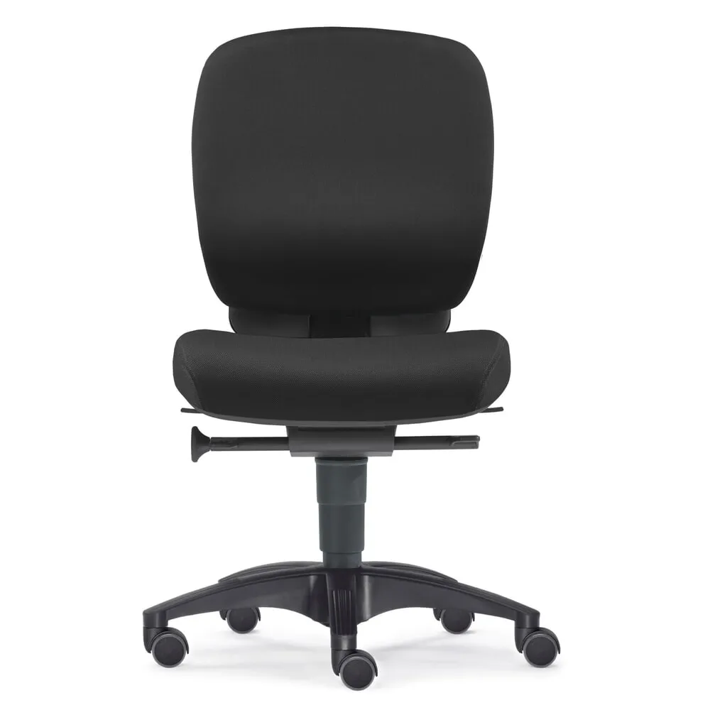 SITWELL STEIFENSAND Bandscheiben-Bürostuhl PROFI, Größe S, schwarz