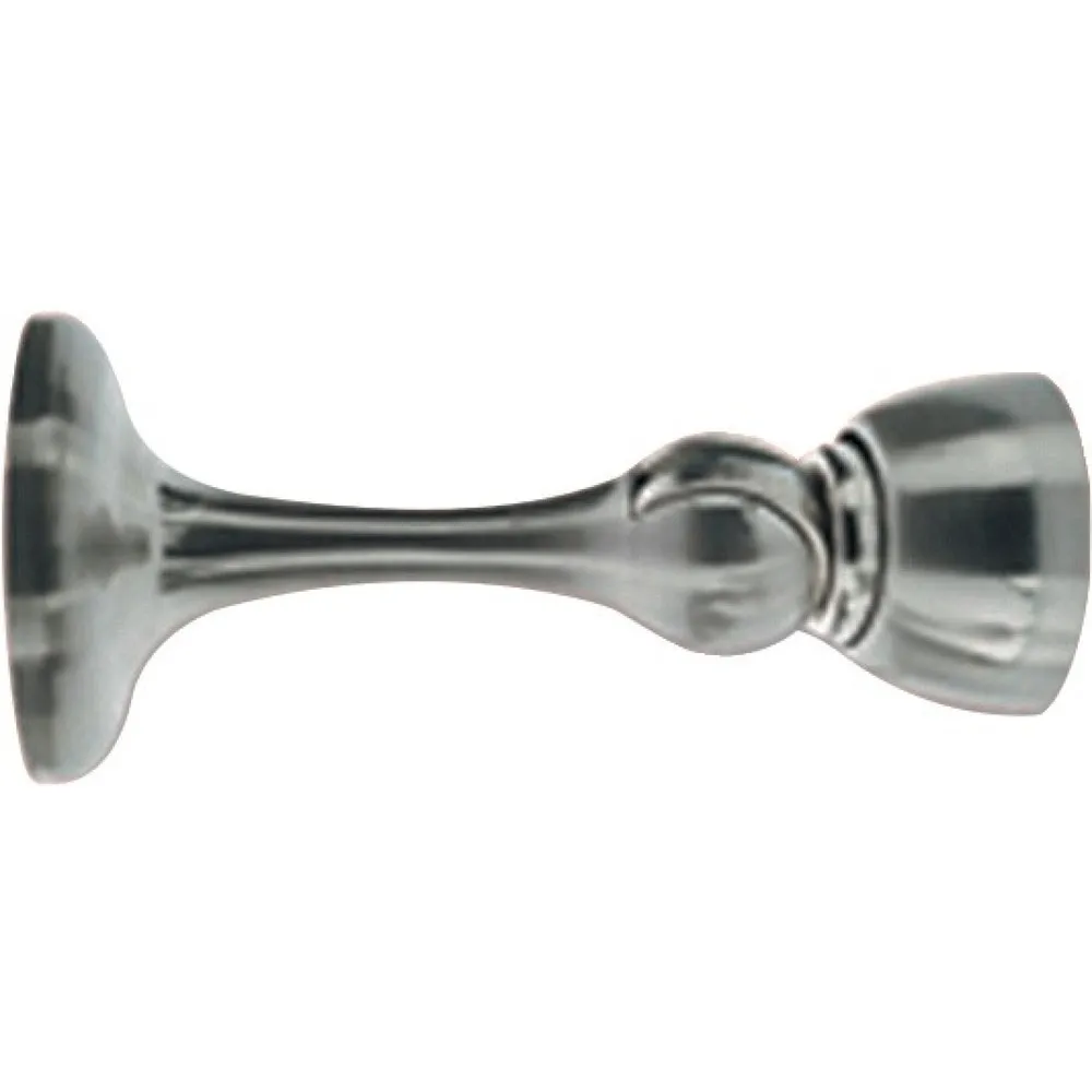 BURG-WÄCHTER Magnet-Türstopper TWM 2495, Länge 95 mm, Leichtmetall Edelstahl-Optik