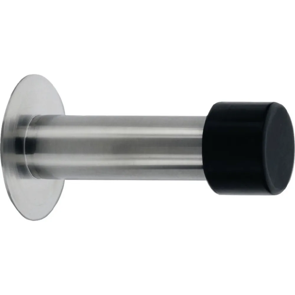 BURG-WÄCHTER Wandtürpuffer TSW 2390 / 2365, Länge 90 mm, Edelstahl matt