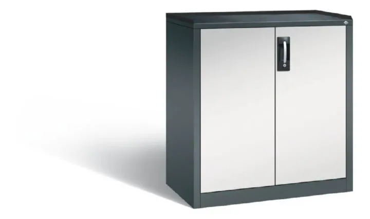 C+P Werkstattschrank verstärkte Türen lichtgrau 930 x 500 x 1000 mm