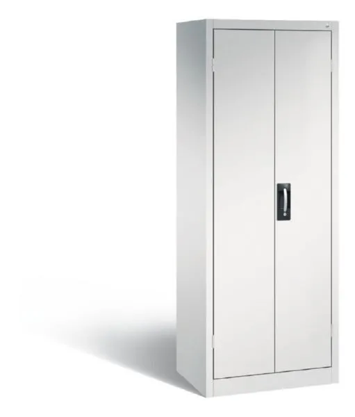 C+P Werkstattschrank 2 Türen in lichtgrau 700 x 500 x 1950 mm