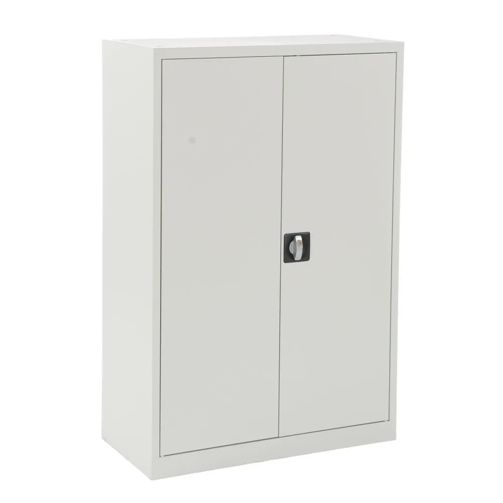 CEHA Universalschrank, Drehriegel-Zylinderschloss, 3 OH, HxBxT 1.200 x 800 x 380 mm, pulverbeschichtete Fachböden, lichtgrau