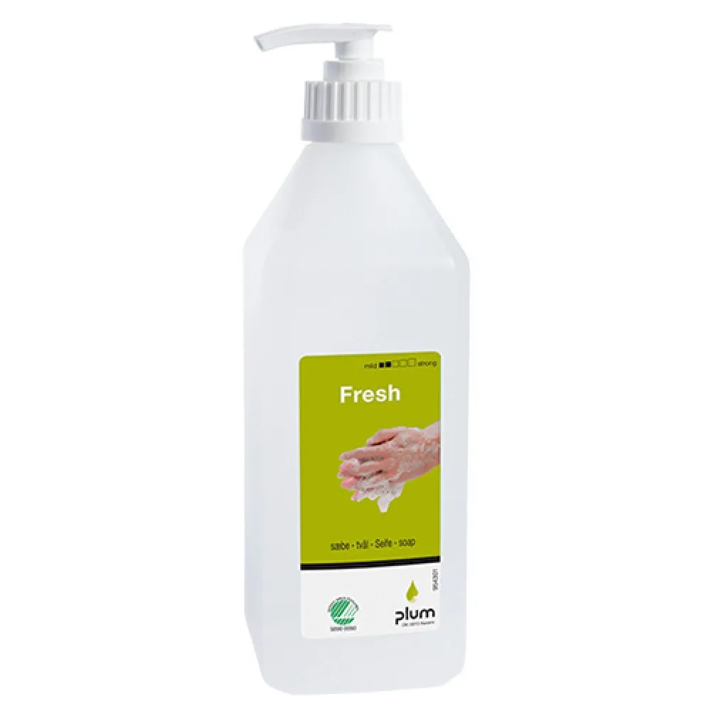B-Safety Cremeseife plum fresh, 600 ml Pumpflasche