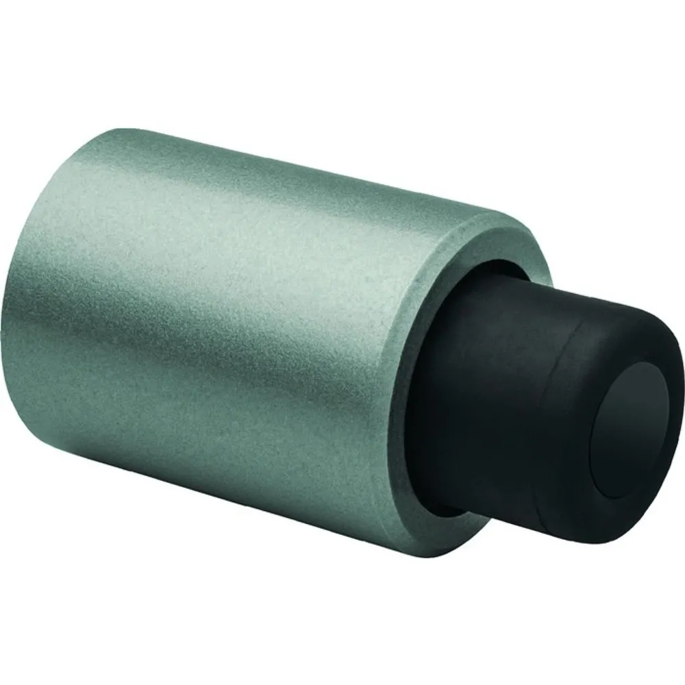 DENI Anschlagpuffer, Länge 110 mm, Leichtmetall silberfarbig lackiert