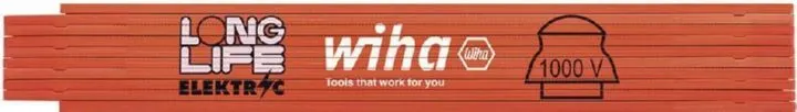 Wiha Gliedermaßstab Longlife electric 2 meter