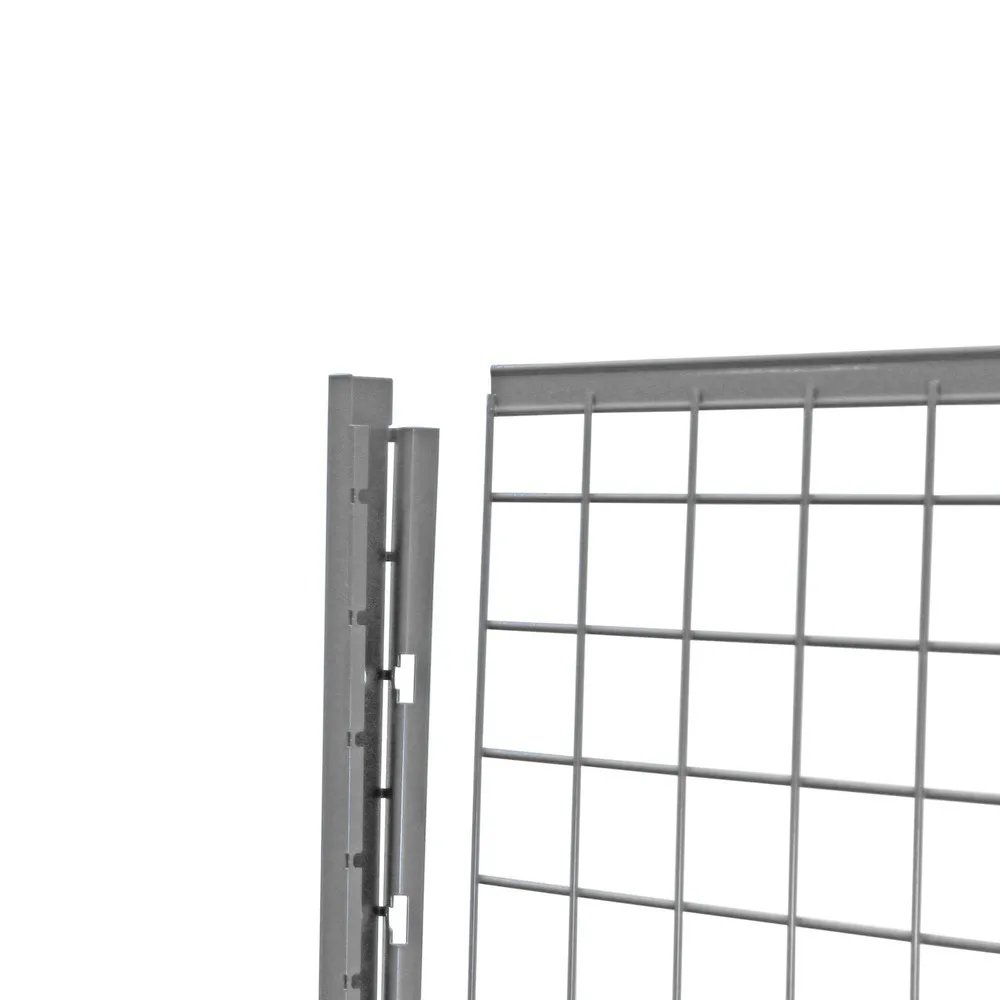 Endprofil für TROAX® Trennwandsystem, Höhe 2.200 mm