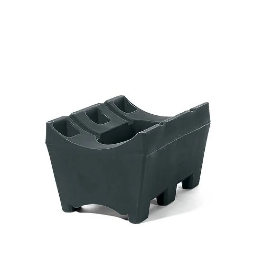 Denios Fassbock-Gefahrstoffregal aus LDPE, für 1x 60-/200-Liter-Fass