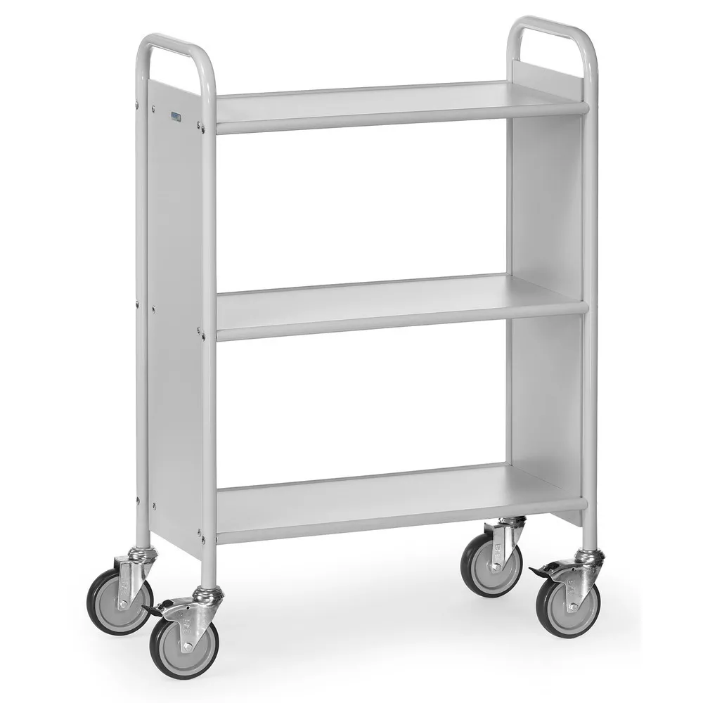 fetra® Büro- und Aktenwagen, 2 Fächer ohne Rückwand