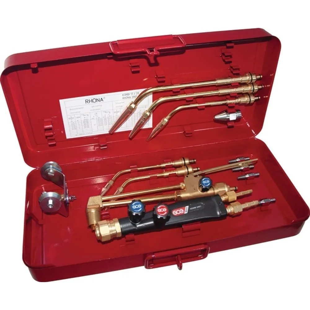 GCE RHÖNA Schweiß- und Schneidgarnitur RHÖNA 2001, Schneidbereich 10 - 100 mm, AC Injektor