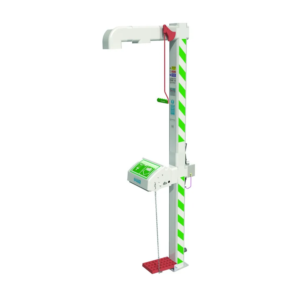 Justrite® Körper-/Augendusche-Kombination AH5G45G Hughes, frostgeschützt
