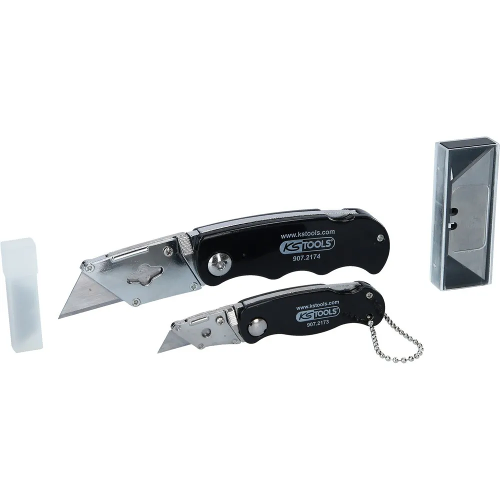 KS TOOLS Klappmesser-Satz, 2-tlg