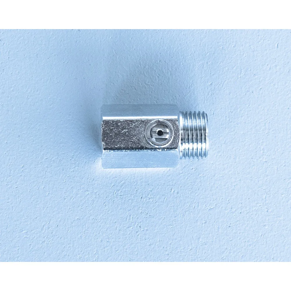 Kugelhahn zur Durchflussbegrenzung bei Augenduschen