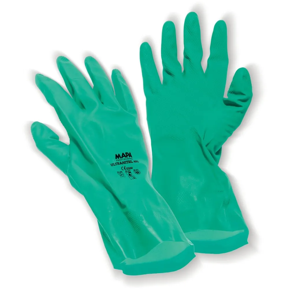 MAPA® Chemikalienschutz-Handschuhe Ultranitril 492, Größe 9