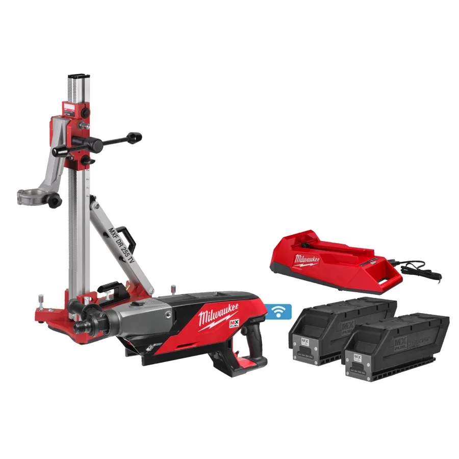Milwaukee MX FUEL™ 150 mm Diamantkernbohrgerät + MXF DR255 - MXF DCD150-302C KIT
