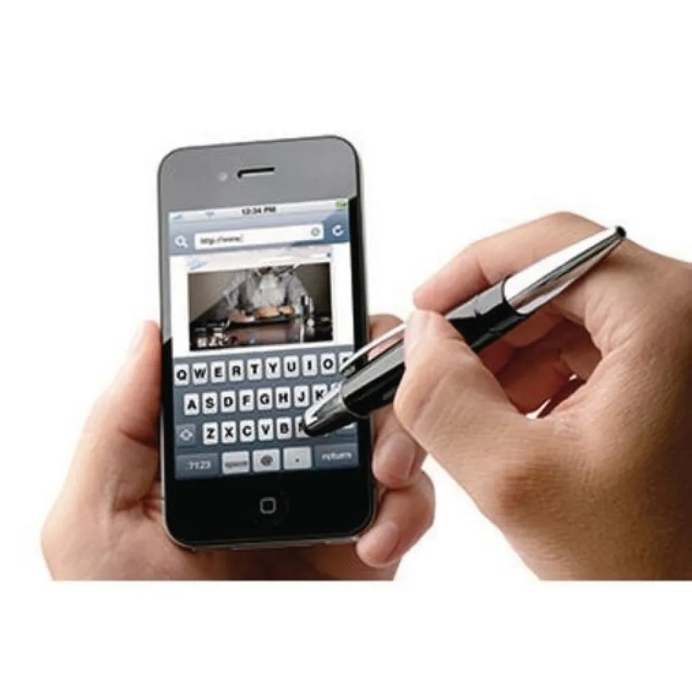 WEDO® Multifunktionsstift Touch Pen Pioneer 2-in-1 26125001 schwarz