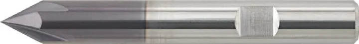 Forum Entgratfräser VHM 60 Grad Schaft 6 mm Länge 57 mm TiAlN