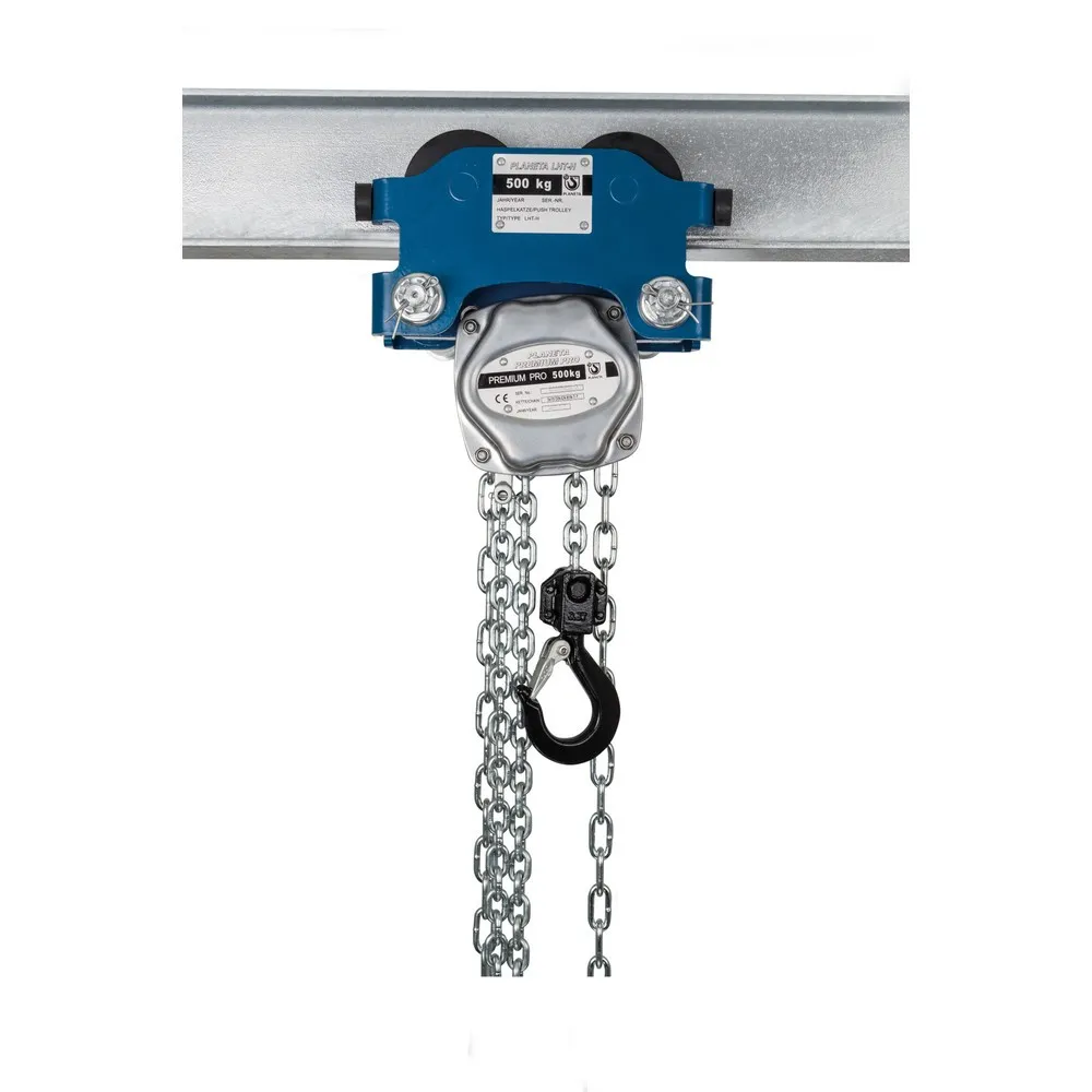 PLANETA Kombi-Laufkatze LHT-H, Handfahrwerk, TK 1.000 kg