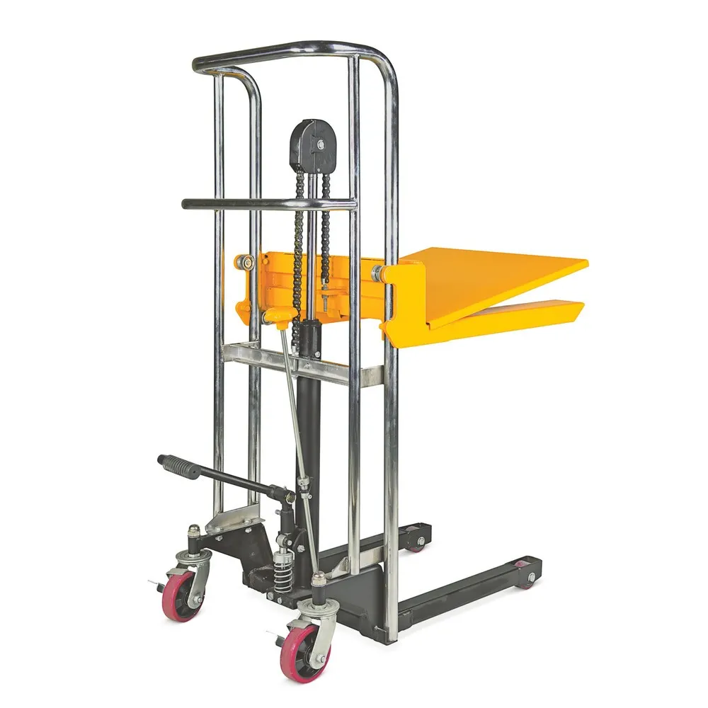 Plattform-Stapler, manuell, Hubbereich 85-1.200 mm, TK 400 kg