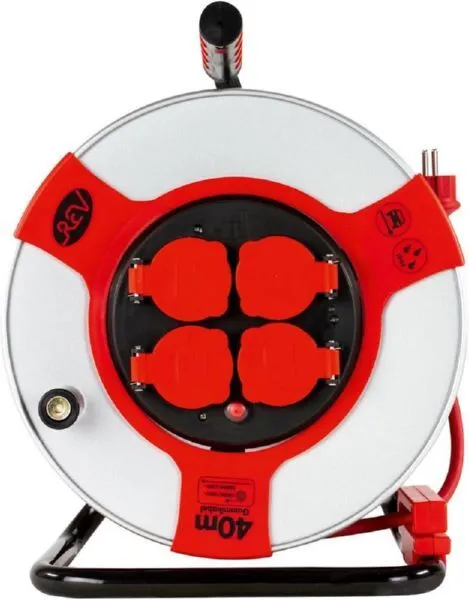 REV Kabeltrommel 40 meter Stahl H07RN-F3G