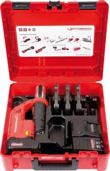ROTHENBERGER Pressmaschine ROMAX Compact TT Basis Set