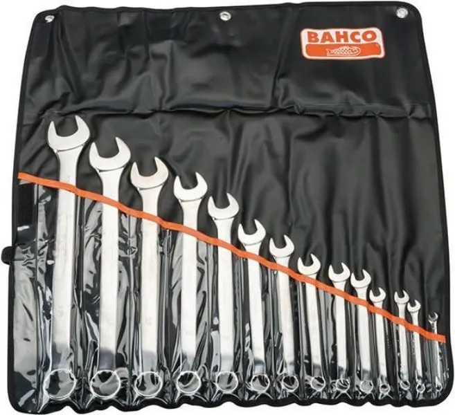 BAHCO Ringmaulschlüssel Satz 14 Teilig DIN 3113 B