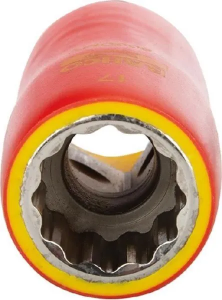 BAHCO Steckschlüssel Einsatz 10 mm 1/2 Zoll Isoliert 12 Kant