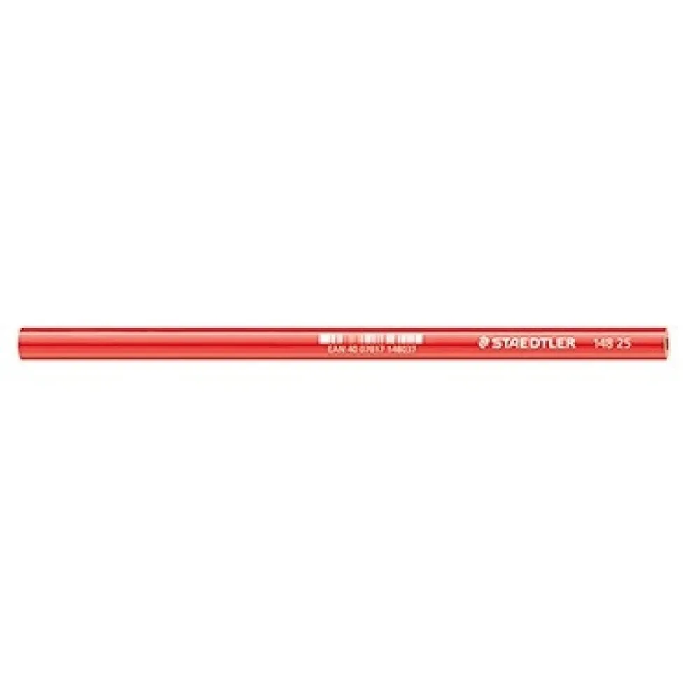 STAEDTLER Zimmermannstift 148 25 240mm oval rotbraun