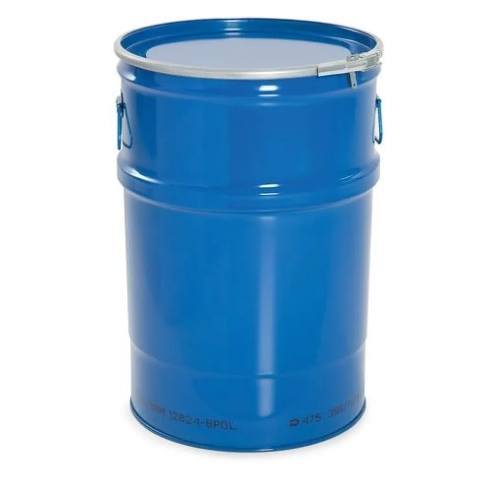 Stahl-Deckelfass, UN-Zulassung, innen lackiert, 60 l