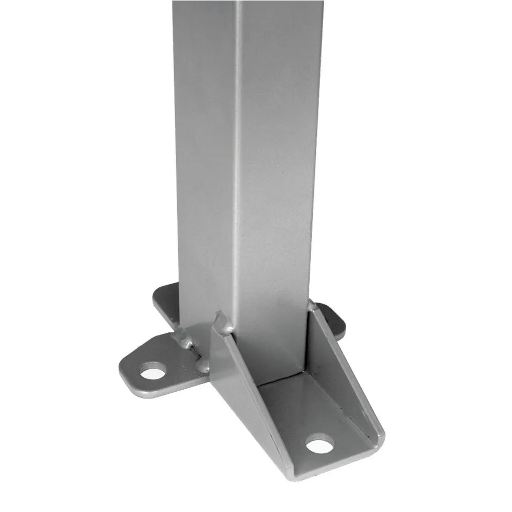 Stütze für Trennwandsystem TROAX® SMART FIX™, für Maschinenschutz, HxBxT 1.400 x 40 x 60 mm