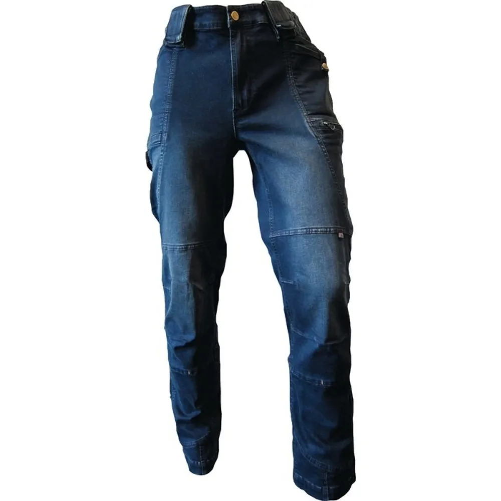 TERRAX Denim-Arbeitshose, jeans, Größe 54