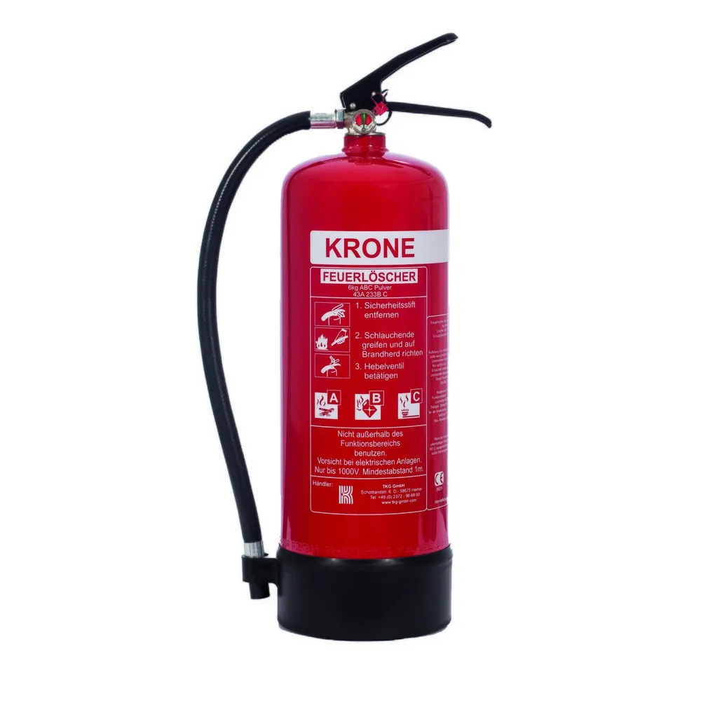 TKG 6L Schaum Auflade Feuerlöscher mit Fettbrand-Rating