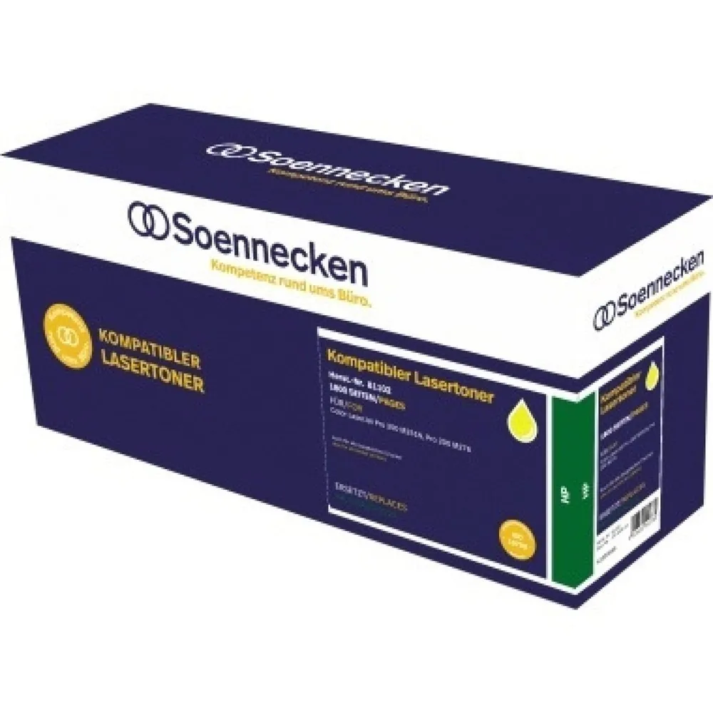 Soennecken Toner 81102 wie HP CF212A 131A 1.800Seiten gelb