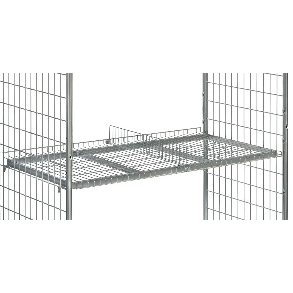 Trenngitter für Drahtgitterboden für fetra® Kommissionierwagen, Breite 510 mm