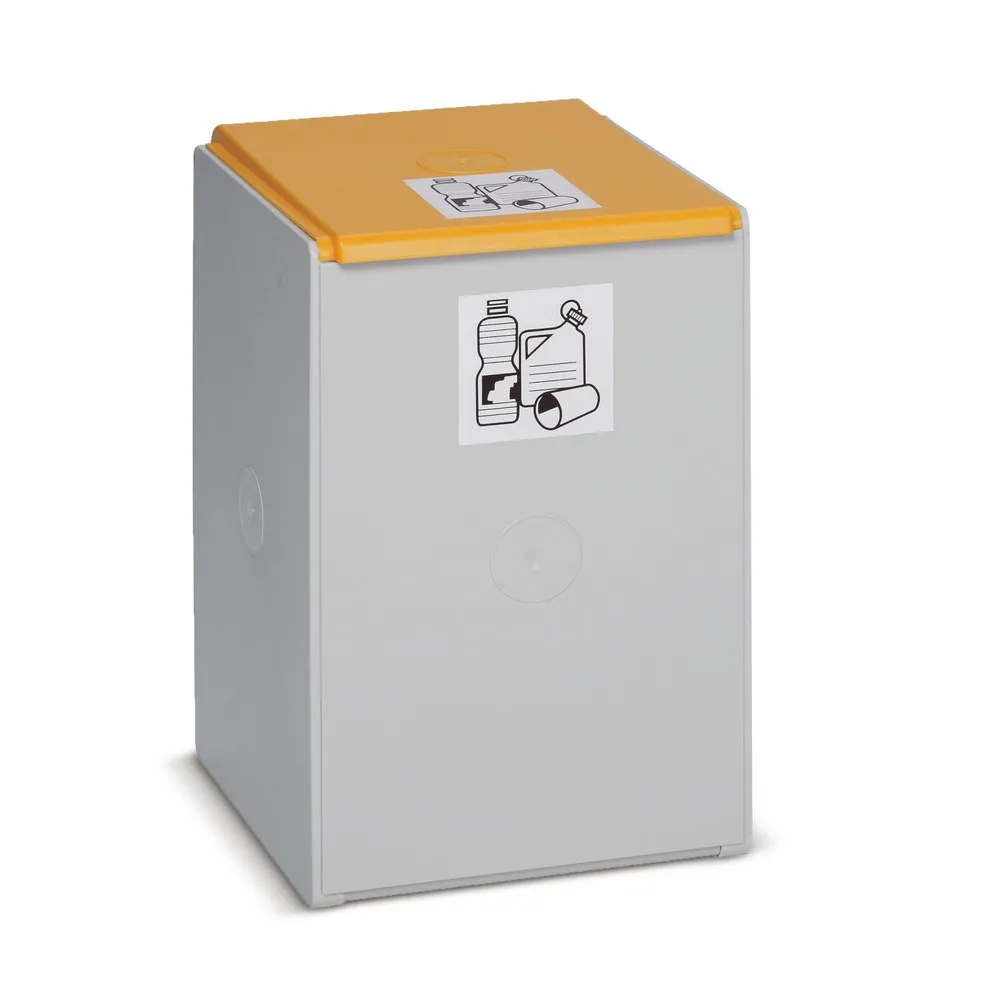 VAR® Wertstoffsammler, 60 Liter, Deckel gelb