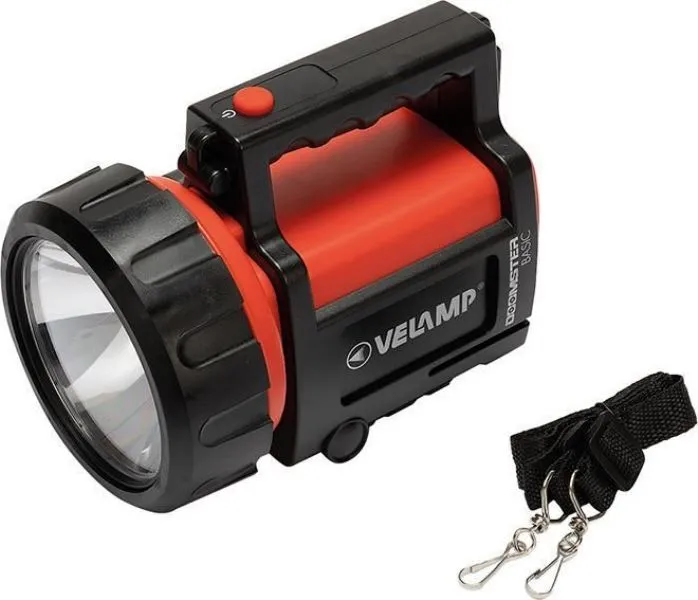 Velamp Handscheinwerfer Doomster Basic LED für Blockbatteriebetrieb