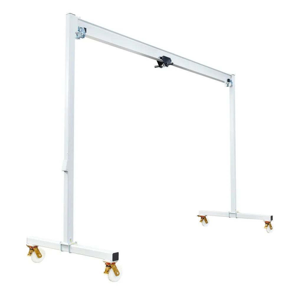 VETTER® Portalkran inkl. Handschiebefahrwerk, verfahrbar, Lichte Breite 5 m, TK 500 kg