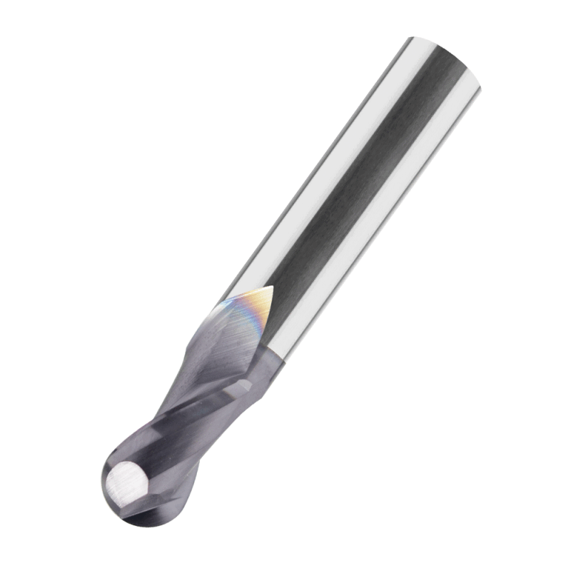 VHM-Vollradiusfräser HSC kurz TIALN HA 20 mm