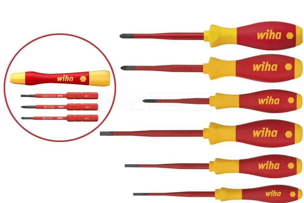 Wiha Set SoftFinish electric slimFix 38362 + PicoFinish slimVario electric 43167