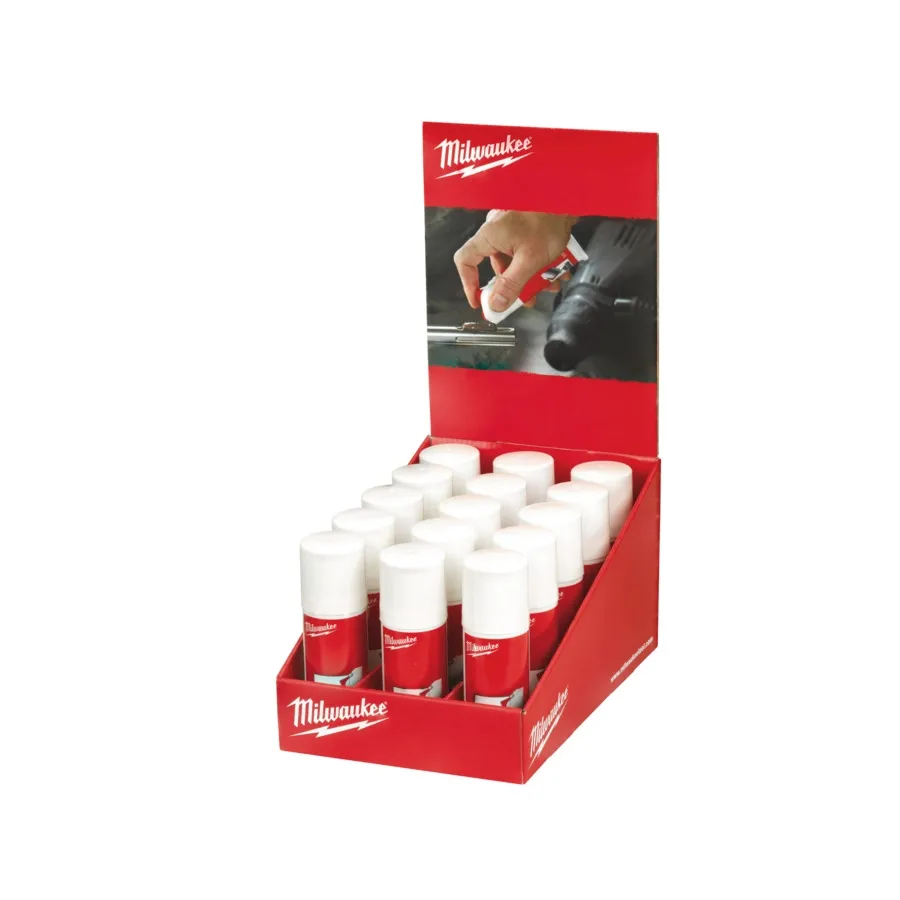 Milwaukee Thekendisplay Bohrerfett 15 x 50 g Tube, 15 St.