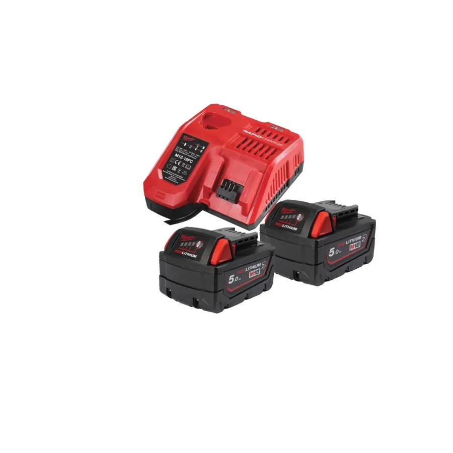 Milwaukee 18V Starterset - M18NRGCR-502