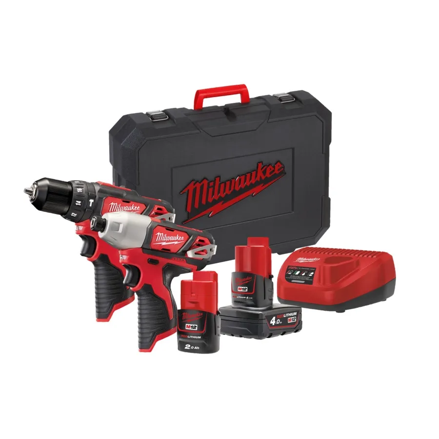 Milwaukee M12 - Set - M12BPP2B-421C