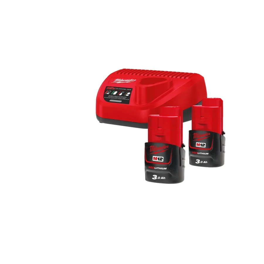 Milwaukee 12V Starterset - M12NRG-302
