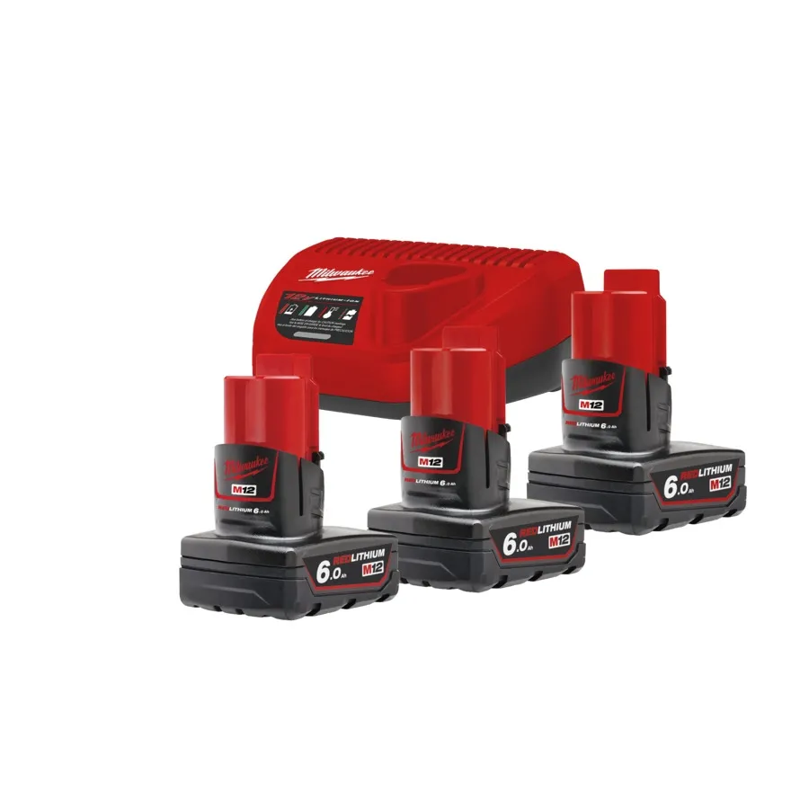Milwaukee 12V Starterset - M12NRG-603