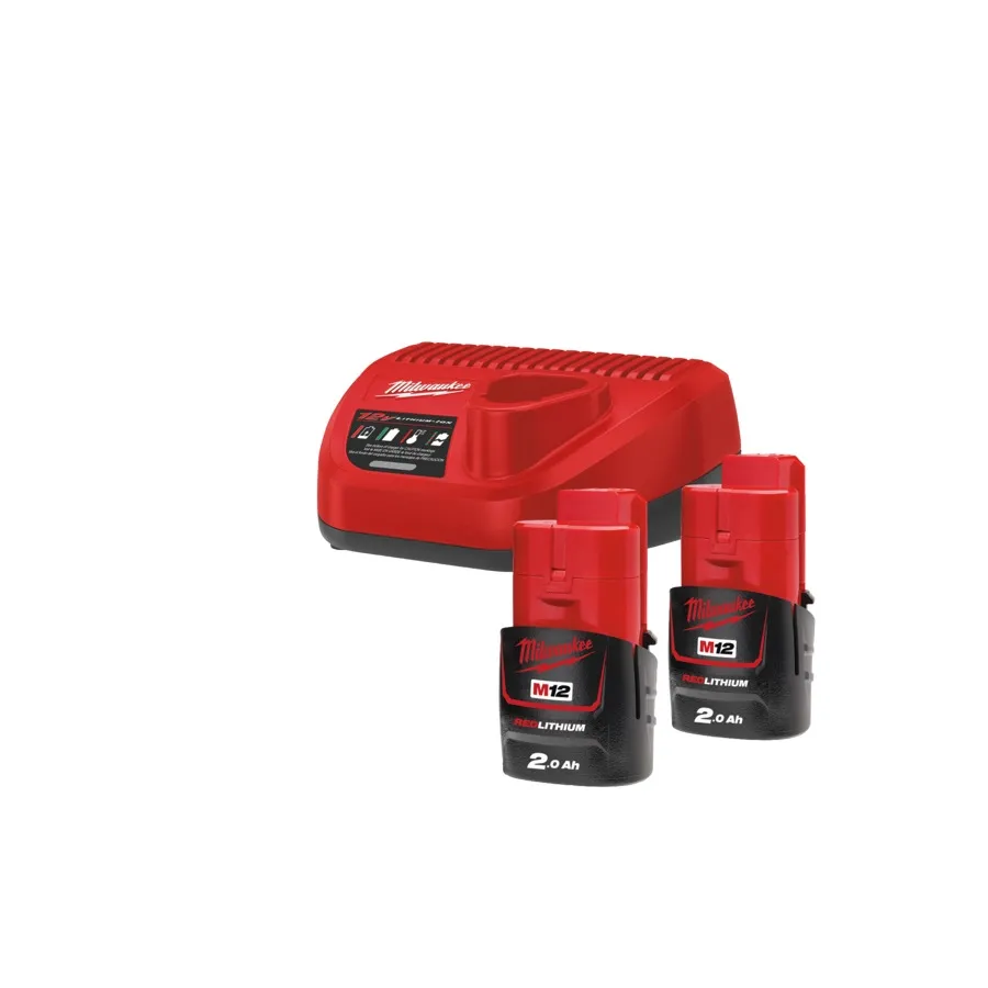 Milwaukee 12V Starterset - M12NRG-202