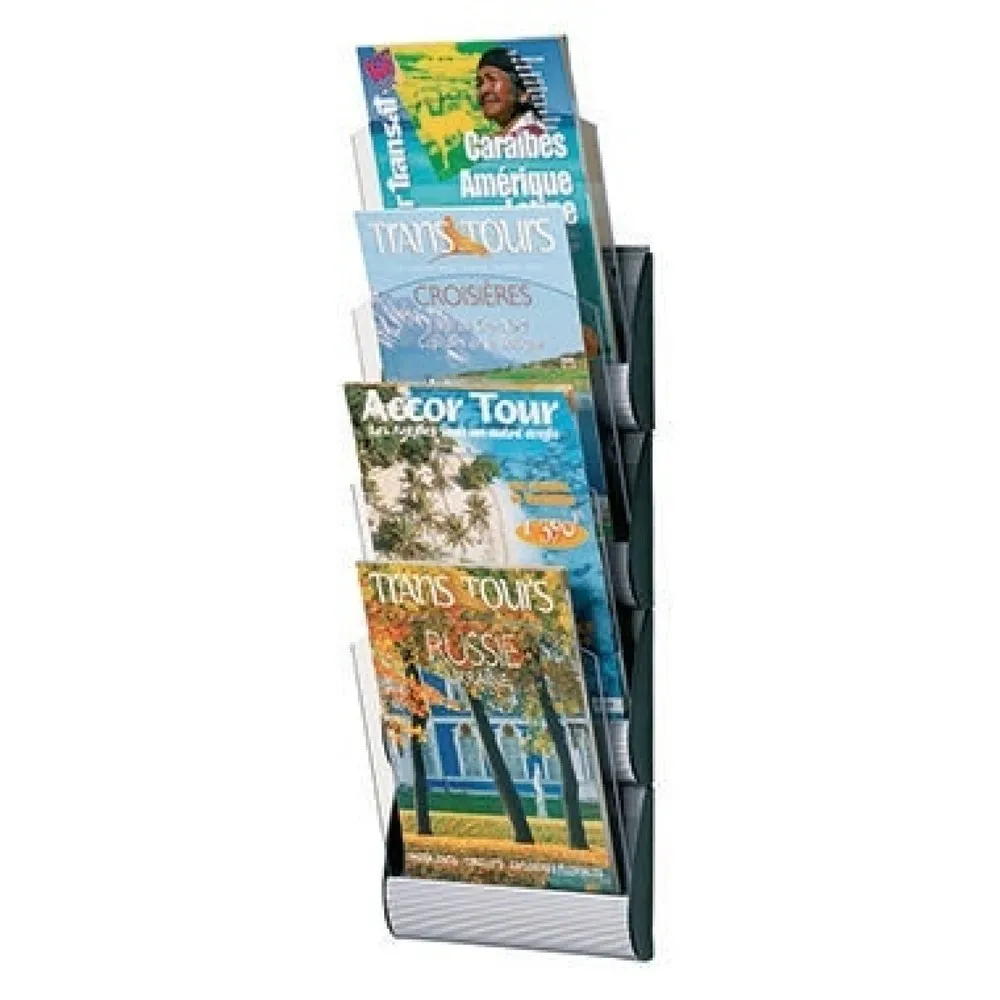 Paperflow Wandprospekthalter INTEGRAL 4064X4.35 DIN A4 alu