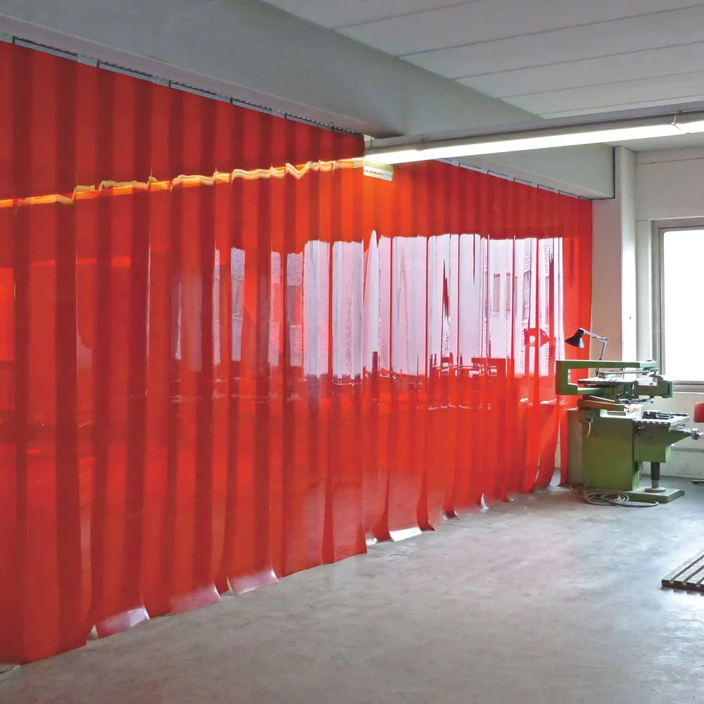 Schweißerschutzvorhang, Streifen Länge 1.800 mm, Überlappung 54 mm